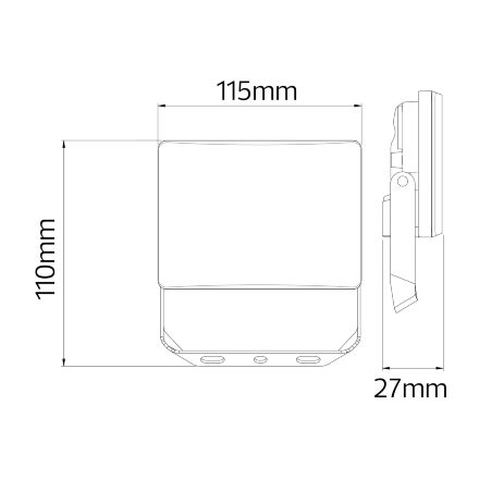 Прожектор світлодіодний PEGASUS-20 20W 6400K