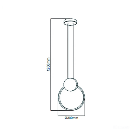 Світлодіодна люстра FOREVER 11W