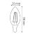 Світлодіодна лампа FILAMENT CANDLE-6 6W E14 2700K