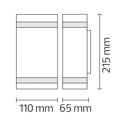 Світильник садово-парковий REGNUM-2 2xGU10 без лампи