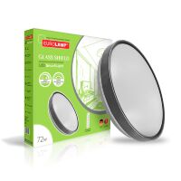 Світильник стельовий EUROLAMP "Glass shield" T28 72W 3000K-6500K