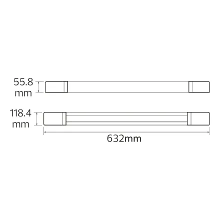 Світлодіодний світильник вологозахищений OKYANUS-36 36W 4200K