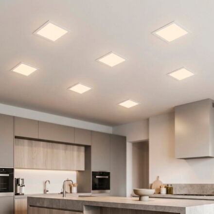 Світлодіодний світильник EUROLAMP квадратний Downlight 18W 4000K