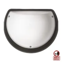 Світильник пластиковий Акуа Півмісяць Опал чорний