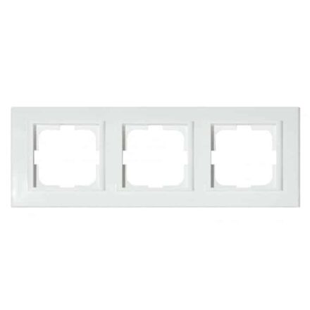 Рамка 3-на біла MINA