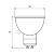 Світлодіодна лампа EUROLAMP LED SMD MR16 11W 990Lm GU10 3000K 220V
