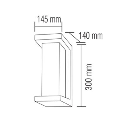 Світлодіодний світильник садово-парковий MORENA