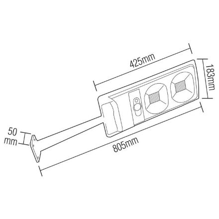 Світлодіодний світильник вуличний COMPACT-30