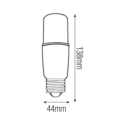 Світлодіодна лампа FOX-12 12W E27 6400К