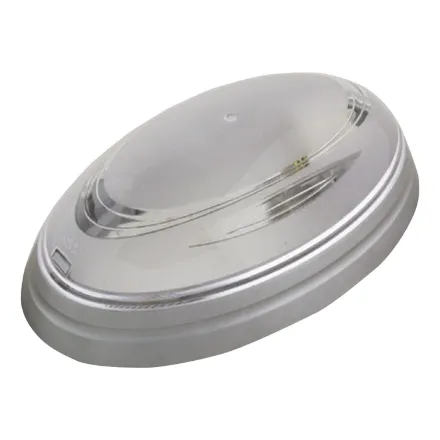 Світильник пластиковий Овал Нінова срібний