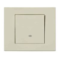 Вимикач реверсивний кремовий GRANO