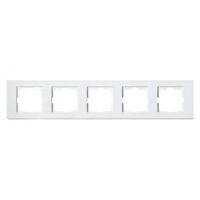 Рамка 5-на GRANO білий