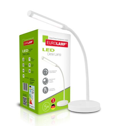 Настільна лампа EUROLAMP LED SMART 5W 5000K dimmable білий