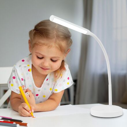 Настільна лампа EUROLAMP LED SMART 5W 5000K dimmable білий