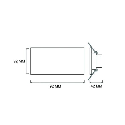 Корпуси під лампу AZELYA-2 білий-чорний