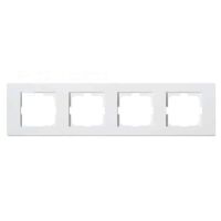 Рамка 4-на GRANO білий