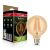 EUROLAMP LED Лампа філамент G95 8W E27 2700K (deco)