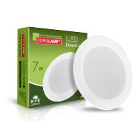 Світильник стельовий Eurolamp Downlight NEW 7W 570lm 4000K