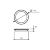 Світильник стельовий Eurolamp Downlight NEW 7W 570lm 4000K