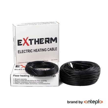 Нагрівальний кабель двожильний Extherm ETC ECO 20-2300, 115 м. пог.