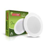 Світильник круглий EUROLAMP LED Downlight NEW 9W 680Lm 4000K