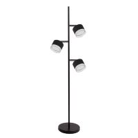 Торшер Eurolamp Onyx GL під змінну лампу 3xGX53 чорний