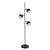 Торшер Eurolamp Onyx GL під змінну лампу 3xGX53 чорний