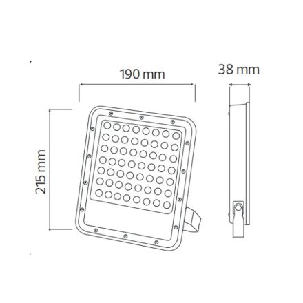 Прожектор світлодіодний FELIS-50 50W 6400К