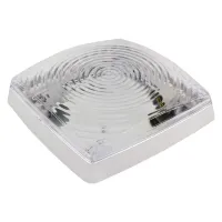 Світильник пластиковий Класика 2хЕ27 білий