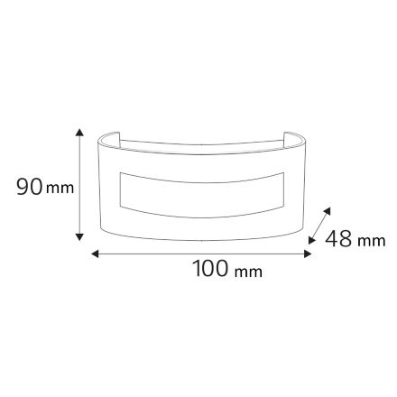 Світлодіодний світильник фасадний NEUTRON-5
