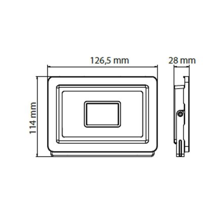 Прожектор світлодіодний PARDUS-20 20W 6400K