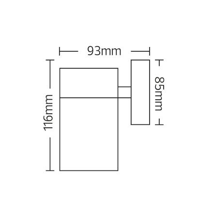 Світильник садово-парковий MANOLYA-1 без лампи