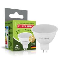 Світлодіодна лампа EUROLAMP LED SMD MR16 3W GU5.3 4000K 220V