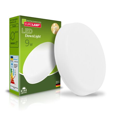 Світлодіодний світильник EUROLAMP круглий DecoLight 9W 890Lm 4000K