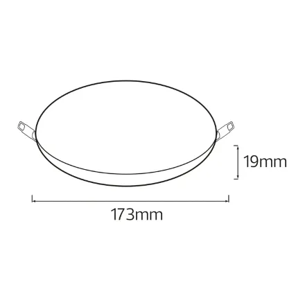 Світлодіодний світильник STELLA-24 24W 4200K