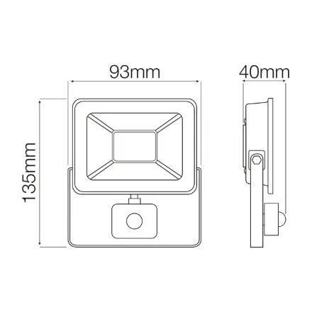 Прожектор світлодіодний ASLAN/S-10 10W