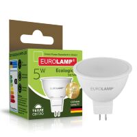 Світлодіодна лампа EUROLAMP LED SMD MR16 5W GU5.3 3000K 220V