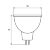 Світлодіодна лампа EUROLAMP LED SMD MR16 5W GU5.3 3000K 220V