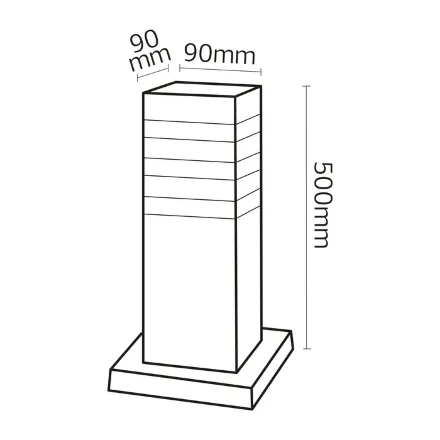 Світильник садово-парковий PALMERA/S3 Е27
