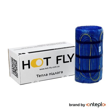 Нагрівальний мат двожильний HOT FLY HFM 8.00, 8.0 м. кв.