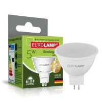 Світлодіодна лампа EUROLAMP LED SMD MR16 5W GU5.3 4000K 220V