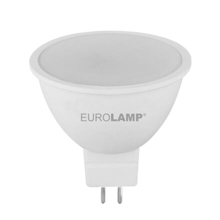 Світлодіодна лампа EUROLAMP LED SMD MR16 5W GU5.3 4000K 220V