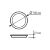 Світильник круглий EUROLAMP LED Glass Downlight 6W 500Lm 4000K