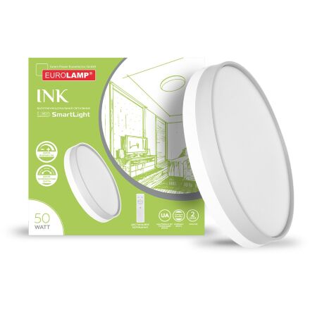EUROLAMP LED Світильник "СМАРТ ЛАЙТ" Ink N4 50W 3000K-6000K