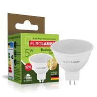 Світлодіодна лампа EUROLAMP LED SMD MR16 5W GU5.3 3000K 12V