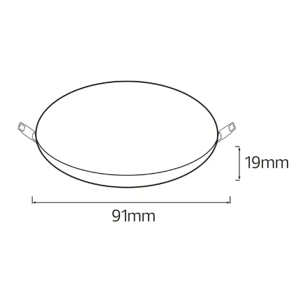 Світлодіодний світильник STELLA-9 9W 4200K