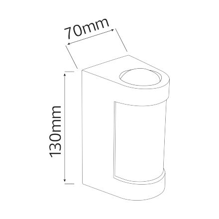 Світлодіодний світильник фасадний VECTOR-6