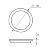 Світильник стельовий EUROLAMP LED Downlight(white) 6W 420 Lm 4000K круглий