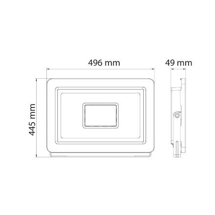 Прожектор світлодіодний PARDUS-300 300W 6400K