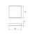 EUROLAMP LED Світильник "СМАРТ ЛАЙТ" Crystal Square T16 50W 3000K-6500K